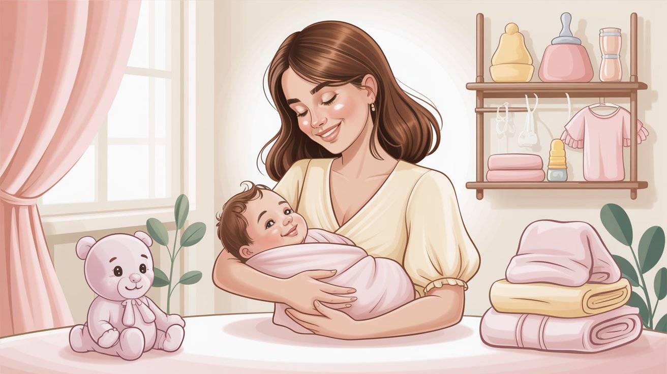 A Digital Illustration Of A Joyful Mothe Nj3WqOK7TneZOgazdVSGaQ 1aN4yHRSTR2FdKM4ybFtlg